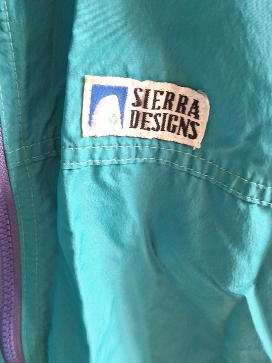 Sierra Designs Teal & Purple Windbreaker Jacket - Picture 2 of 11